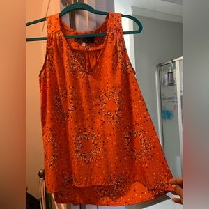 Francesca’s blue rain top